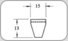 Correia em V Modelo 5V